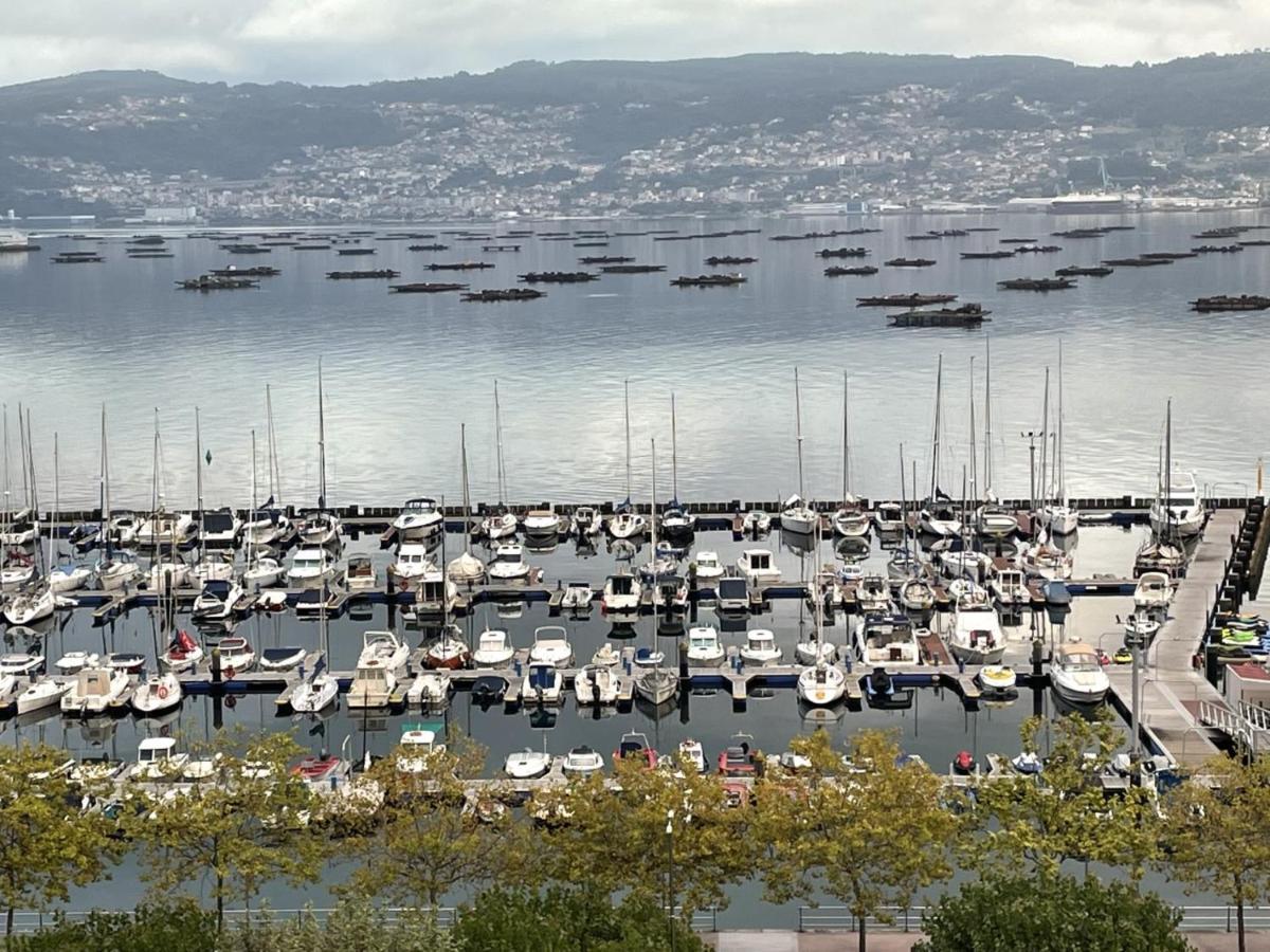 Appartement Mirador Puerto Nautico, Con Parking Gratis, à Moaña Extérieur photo