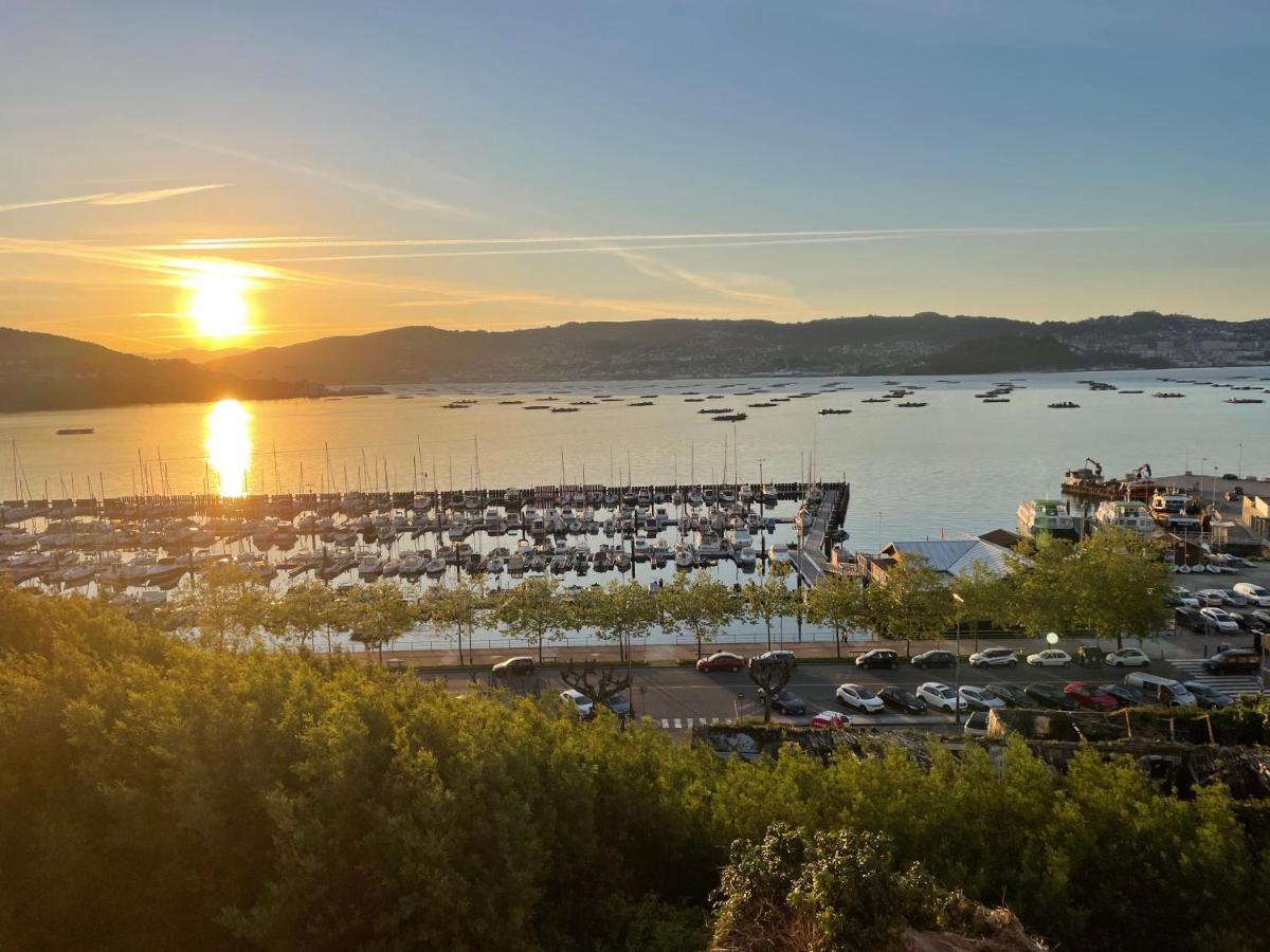Appartement Mirador Puerto Nautico, Con Parking Gratis, à Moaña Extérieur photo