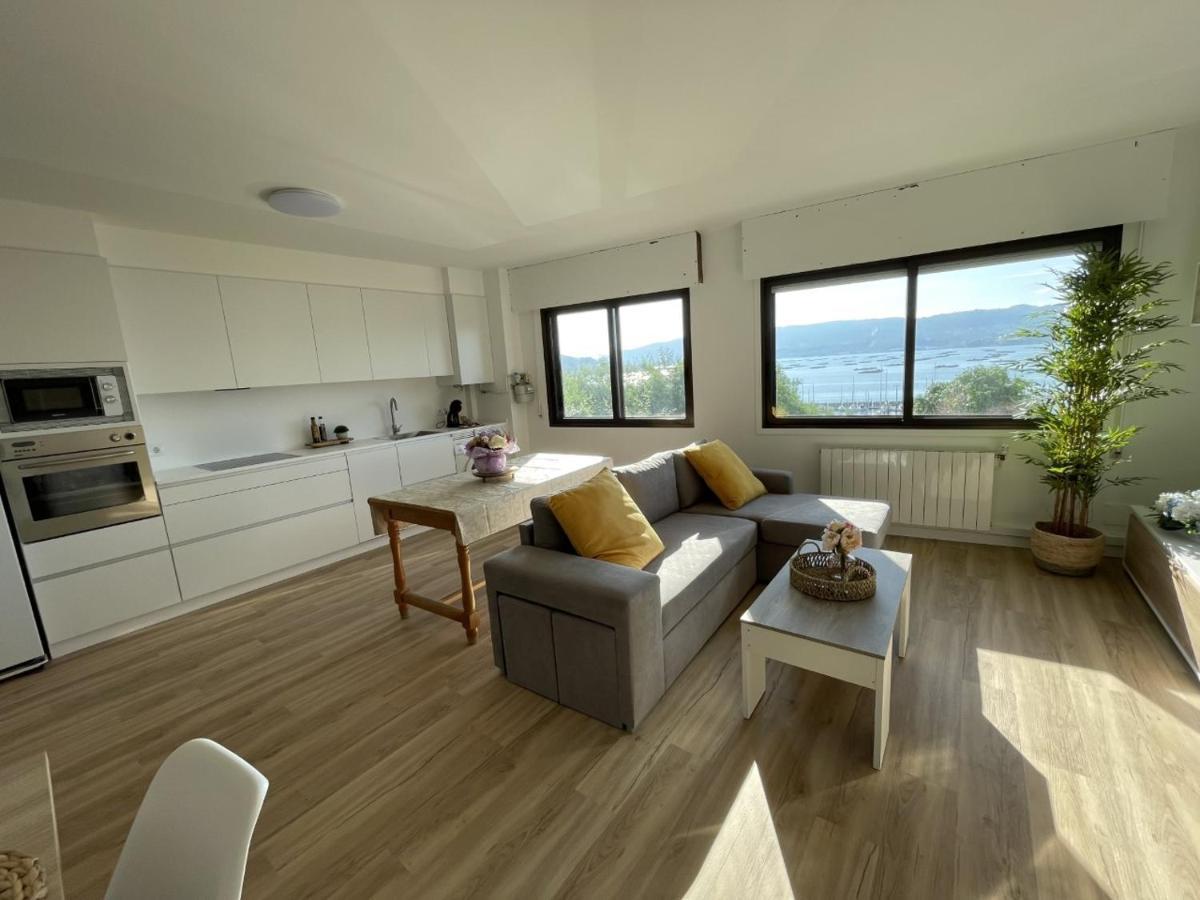 Appartement Mirador Puerto Nautico, Con Parking Gratis, à Moaña Extérieur photo