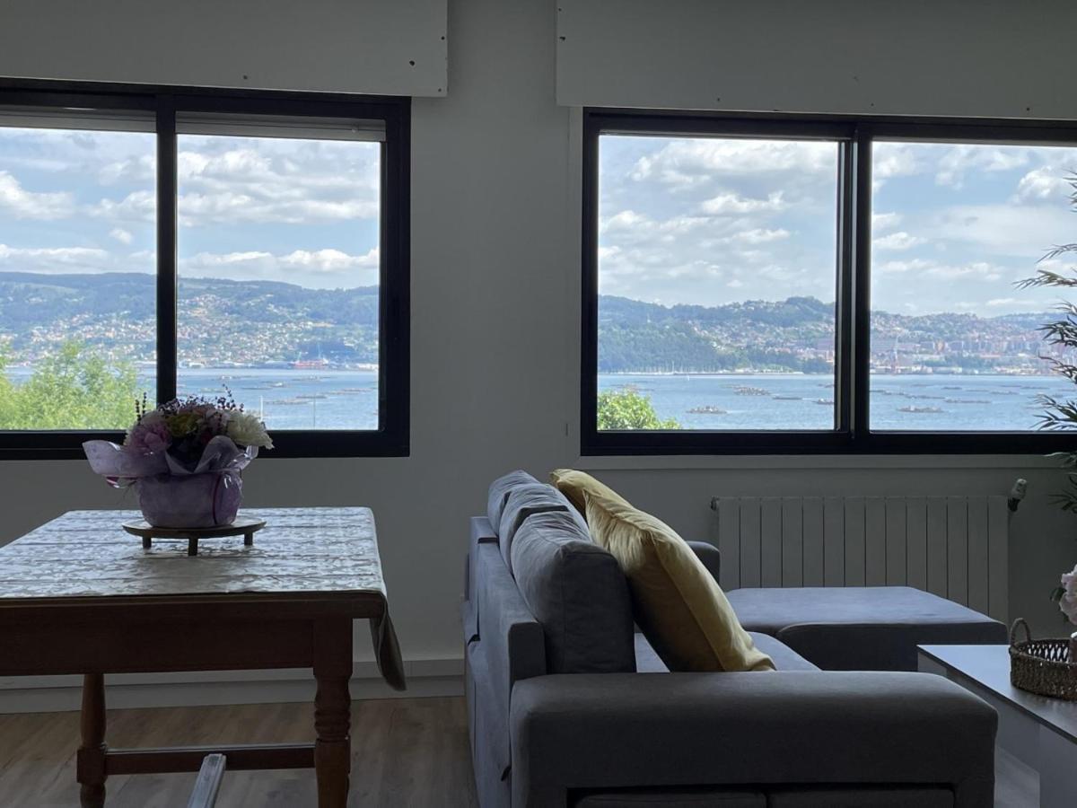 Appartement Mirador Puerto Nautico, Con Parking Gratis, à Moaña Extérieur photo