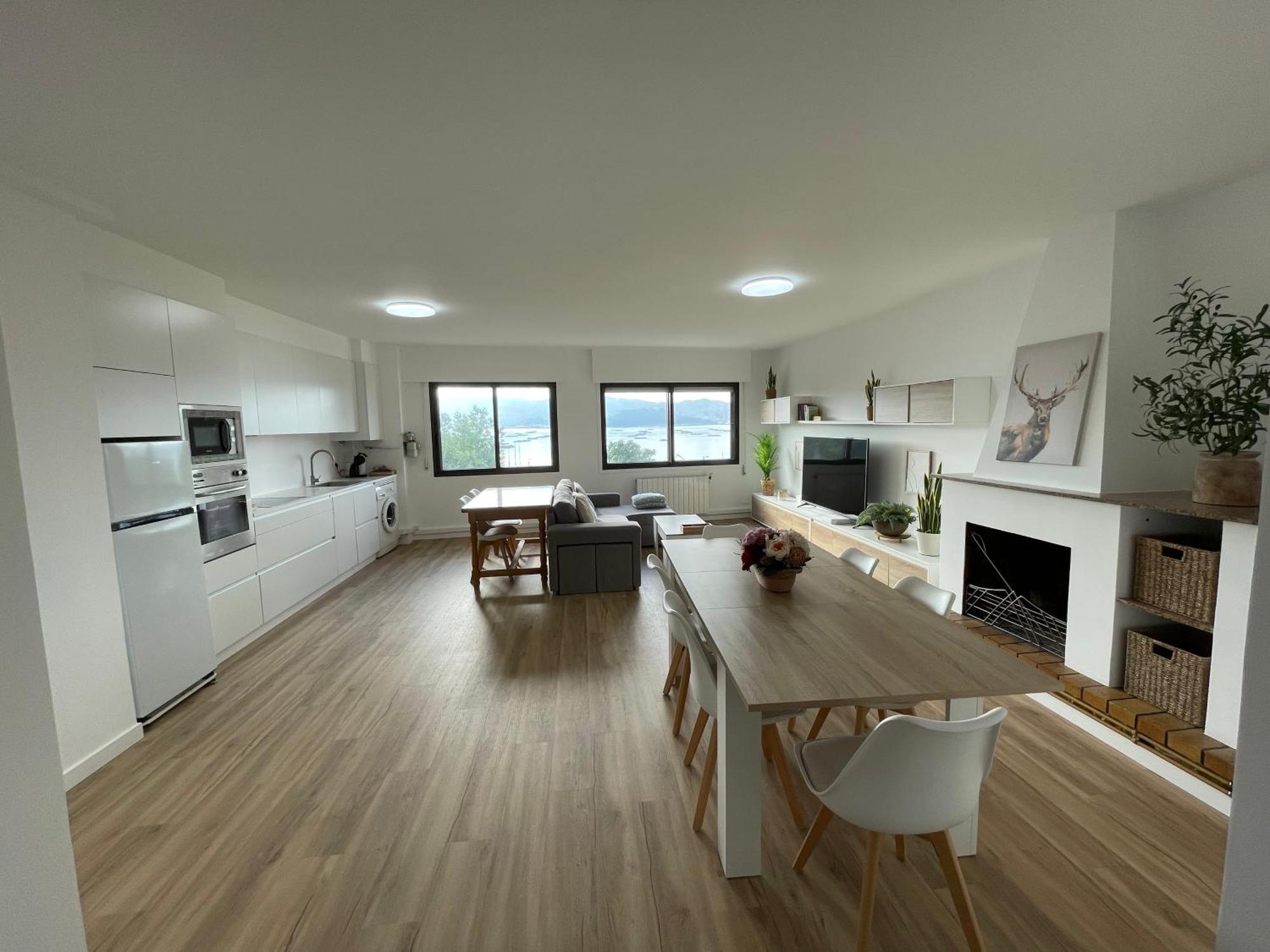 Appartement Mirador Puerto Nautico, Con Parking Gratis, à Moaña Extérieur photo