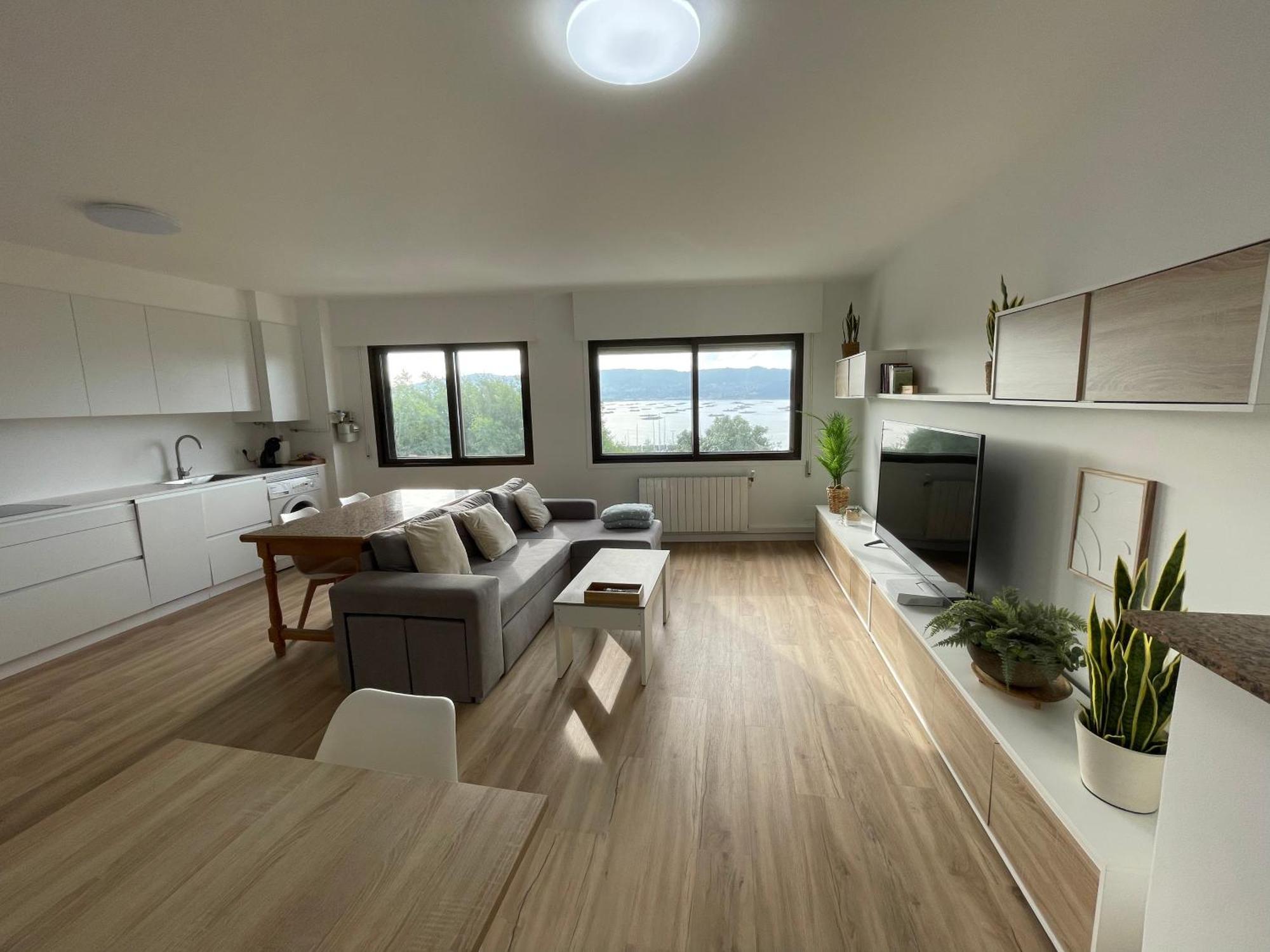Appartement Mirador Puerto Nautico, Con Parking Gratis, à Moaña Extérieur photo