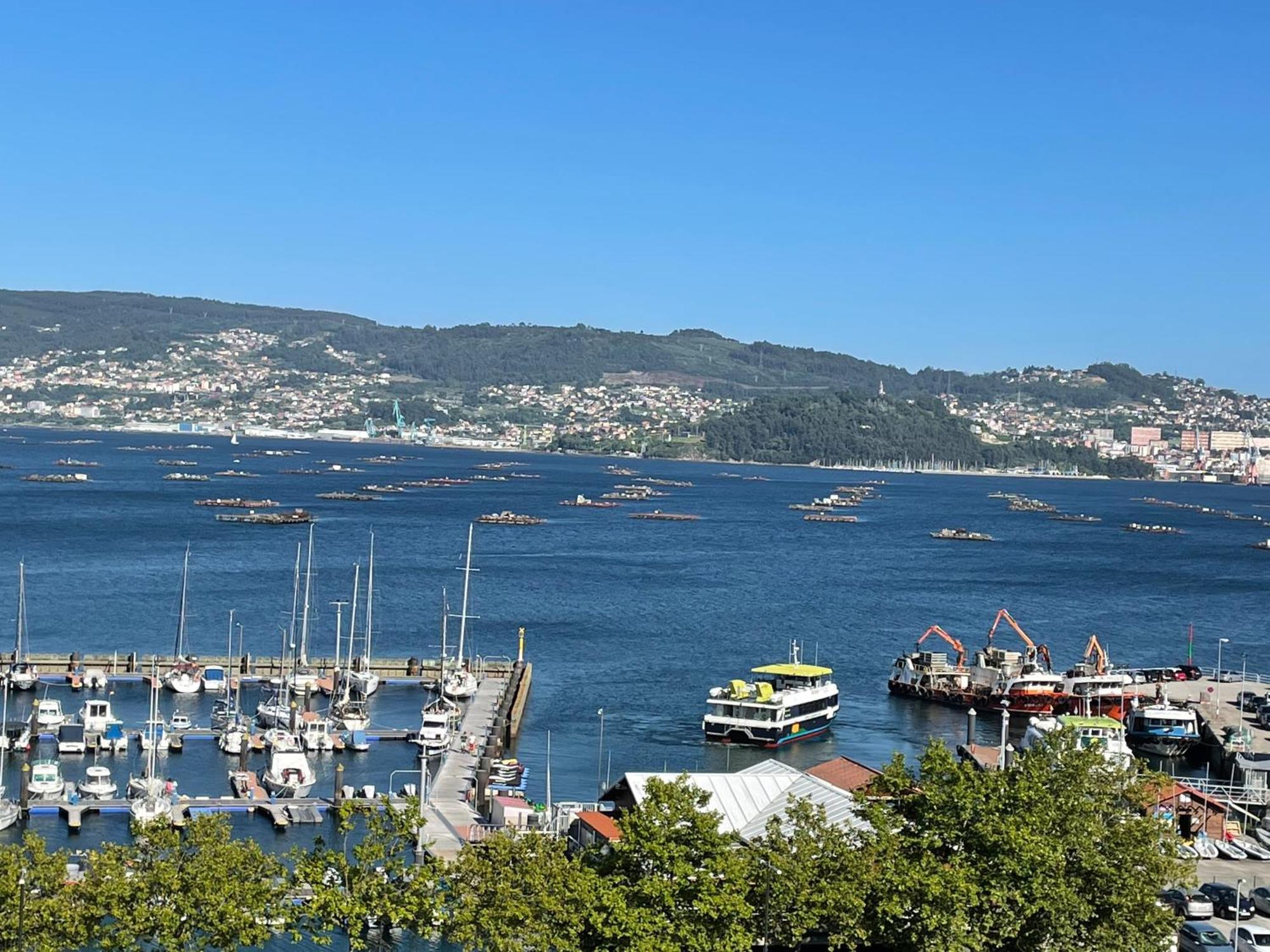 Appartement Mirador Puerto Nautico, Con Parking Gratis, à Moaña Extérieur photo