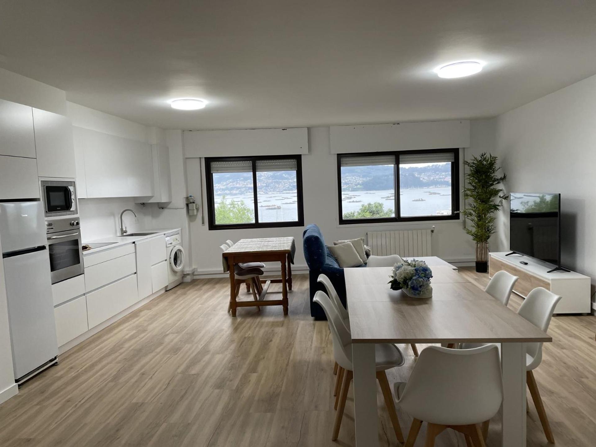 Appartement Mirador Puerto Nautico, Con Parking Gratis, à Moaña Extérieur photo
