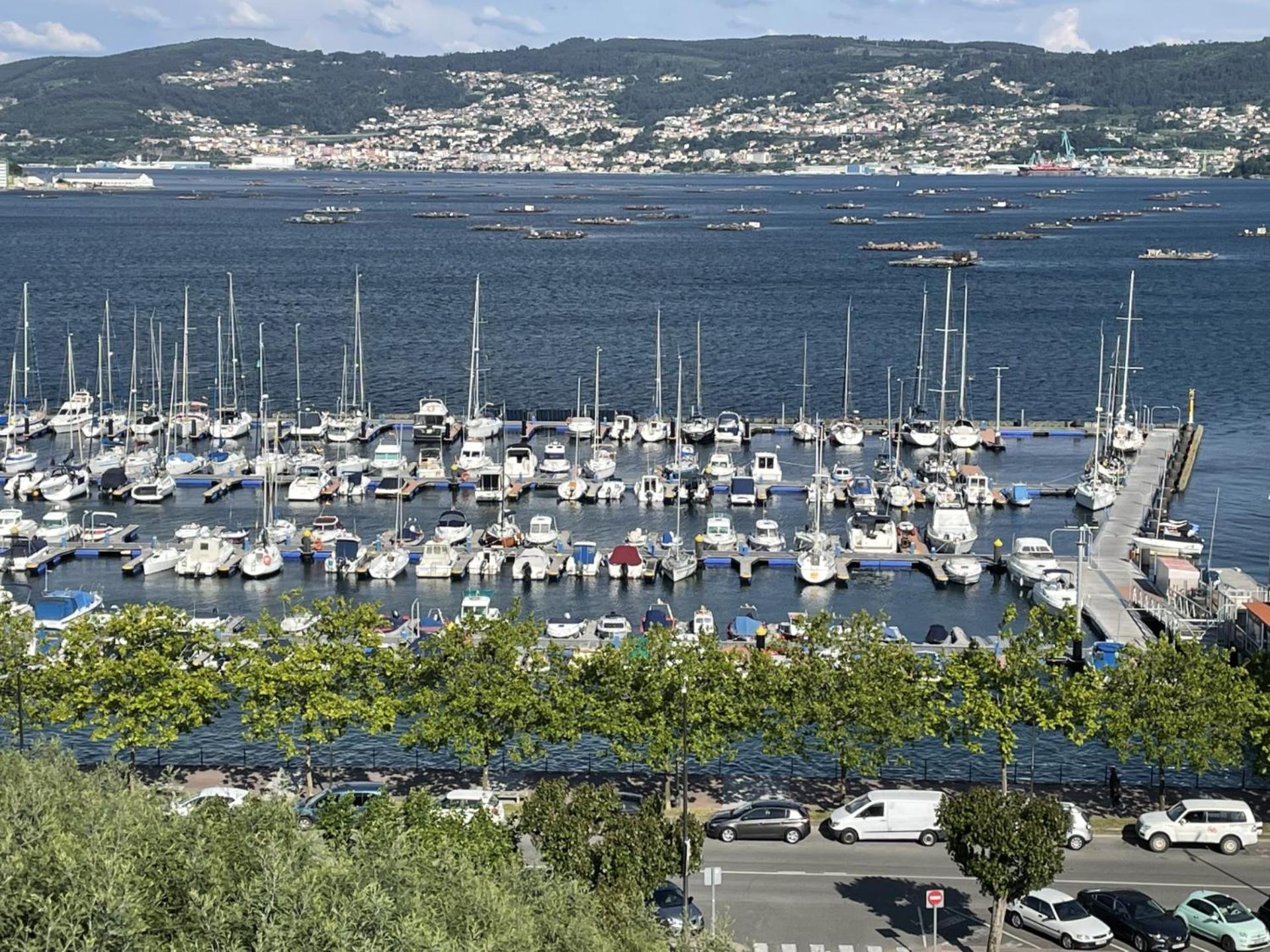 Appartement Mirador Puerto Nautico, Con Parking Gratis, à Moaña Extérieur photo